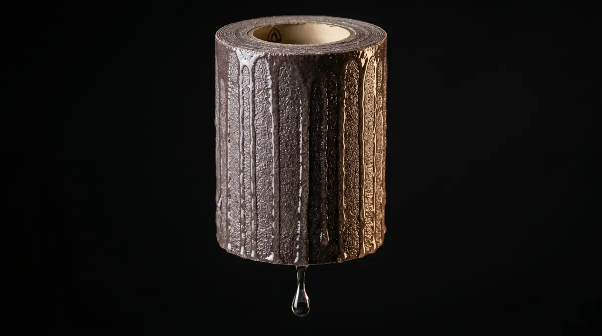Klingspor roll. Dripping.