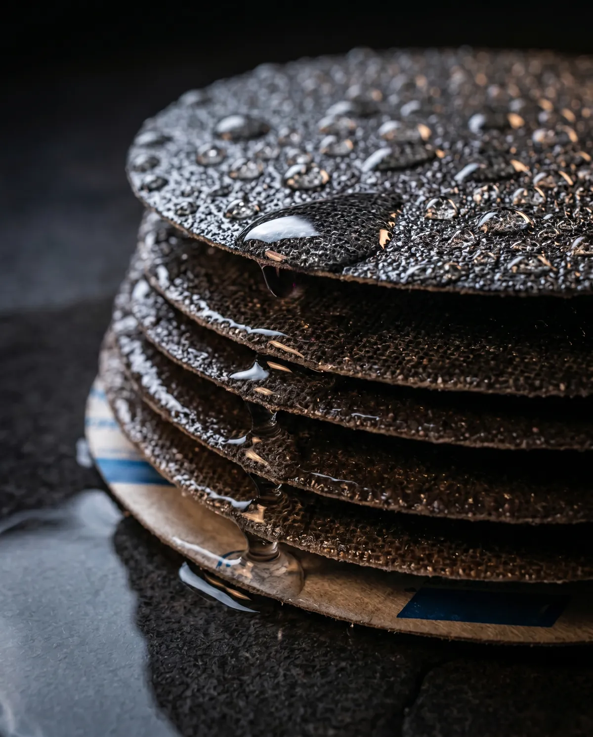 The Norton stack. Glistening.