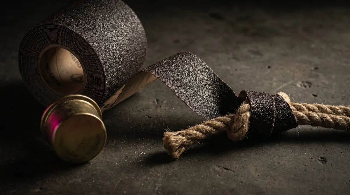 A roll. A rope. A knot you didn't teach yourself.