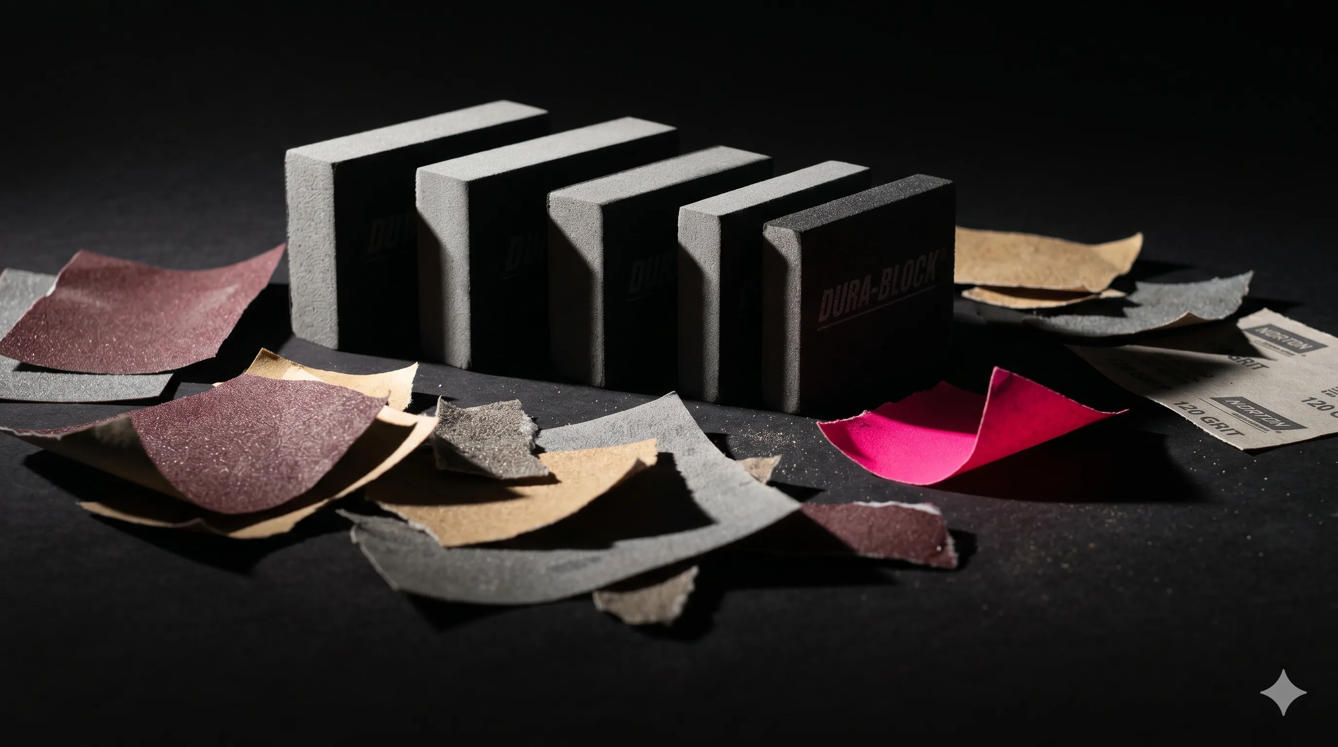 Six blocks, undressed.